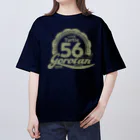 Turtle56tanのTurtle56tan 8th Anniversary FlowerLogo Oversized T-Shirt