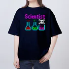 ナチュラルサトシのめへのScientist オーバーサイズTシャツ