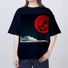 Eye2EyeのBlood Moon Dragon オーバーサイズTシャツ