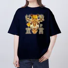 トロ箱戦隊本部の甘党宣言 キリンさん Oversized T-Shirt