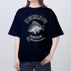 猫と釣り人のKURODAI_10CW_1 オーバーサイズTシャツ