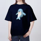 yukkeのイルカ（3D） オーバーサイズTシャツ