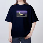 sandy-mのロッキー山脈の静かな夜 Oversized T-Shirt