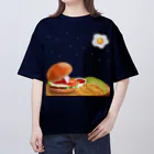 mifの月見バーガー🍔 オーバーサイズTシャツ