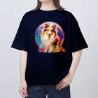 Sheltie Chic Creationsのシェルティ8 オーバーサイズTシャツ