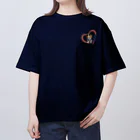 IMALOCOUDEMのI LOVE キャバリア♥ Oversized T-Shirt