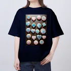 【ホラー専門店】ジルショップの宝石のアイシングクッキー オーバーサイズTシャツ