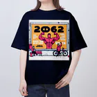 ヘッヘンのお店の【2062】アート オーバーサイズTシャツ