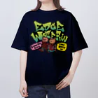 EDGE WATER IN officialのEDGE WATER IN Bears&Graffiti Art Logo Tee-type4- Oversized T-Shirt