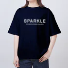 SPARKLEのSPARKLE-シンプル白字 Oversized T-Shirt