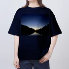 misawashopの天空の鏡 Oversized T-Shirt