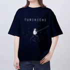 NIKORASU GOの釣り人専用デザイン「ツリキチ」 Oversized T-Shirt