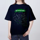 きさらぎ☆工房の宇宙の粒 オーバーサイズTシャツ