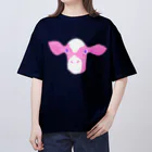 NIKORASU GOの「ユメカワなウシ」（Tシャツ・パーカー・グッズ・ETC） Oversized T-Shirt