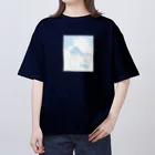 nya-mew（ニャーミュー）のねこのひとやすみ Oversized T-Shirt