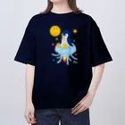 kocoon（コクーン）のペンギンとクラゲのロケット オーバーサイズTシャツ