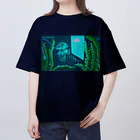 aosansyoの接続するタコクラゲ Long time no see Oversized T-Shirt