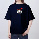 ウタハムちゃんです♪のウタハムちゃんサンタさん Oversized T-Shirt