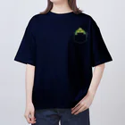 めろんぽっぷのお店だよのポケットからミシシッピアカミミガメ 小ポケット Oversized T-Shirt