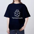 MrKShirtsのTentoumushi (てんとう虫) 白デザイン Oversized T-Shirt