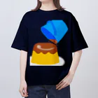 ウチのMEIGENやさんの夢のバケツプリン Oversized T-Shirt