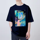 MyuKoraのThe world you see Oversized T-Shirt