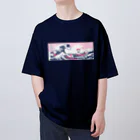 ねこぱんつのほくさい風ねこぱんつ Oversized T-Shirt