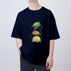 めろんぽっぷのお店だよのミ・シ・ニ♪ ミシシッピニオイガメ Oversized T-Shirt