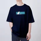 U0のはみ出るアヒル「四角いまど」 Oversized T-Shirt