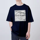 Clum bunchのくしゃくしゃくしゃくしゃ Oversized T-Shirt