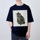 ネコノートショップ（neco-note shop）のショコラ（てんしんらんまんな☆ラッキー） Oversized T-Shirt