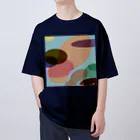 tidepoolの潮溜りのミーバイdesign オーバーサイズTシャツ