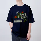 Atelier Nyaoの一式戦ハヤブサ 加藤隼戦闘隊長機 type.1 オーバーサイズTシャツ