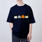 ヤママユ(ヤママユ・ペンギイナ)のピコアプテノディテス(よこ) Oversized T-Shirt