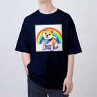 KAWAII-CLUBのKAWAII柴犬002 オーバーサイズTシャツ