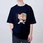 happyhoneyshoppeのにゃんこ介護士 Oversized T-Shirt