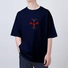 Lock-onの【Black Devil】02 Oversized T-Shirt