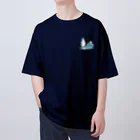 Green__teaのペンギンと氷塊 オーバーサイズTシャツ