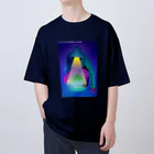 UNIREBORN WORKS ORIGINAL DESGIN SHOPのLUCE PER ACCENDERE IL FUTURO Oversized T-Shirt