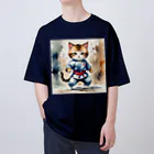 なむねこのさぁ！かかってこいニャ Oversized T-Shirt