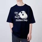 『NG （Niche・Gate）』ニッチゲート-- IN SUZURIのOh! It's Such A Perfectday.（白） Oversized T-Shirt