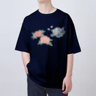 nanaqsaの獅子と牡丹 Oversized T-Shirt