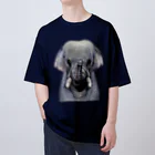 segasworksのインドゾウ Oversized T-Shirt