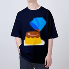 ウチのMEIGENやさんの夢のバケツプリン Oversized T-Shirt