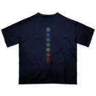 💖宇宙整体♪🌈♪こころからだチャンネル♪💖の母星回帰曼荼羅quartetto オーバーサイズTシャツ