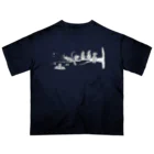 ねずりすSHOPのモモンガの枝 Oversized T-Shirt