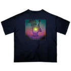 💖宇宙整体♪🌈♪こころからだチャンネル♪💖の 宇宙曼荼羅　 REMIX version 愛を開く光 Oversized T-Shirt
