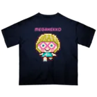 TICTOCのどうぶつショップのめがねっ子（ロゴあり） Oversized T-Shirt