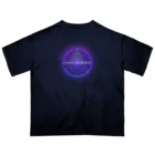 💖宇宙整体♪🌈♪こころからだチャンネル♪💖のcosmicmeditation violet オーバーサイズTシャツ