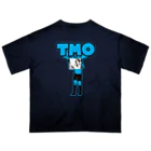 b.n.d [街中でもラグビーを！]バインドのTMO復刻（問題なしブルー） オーバーサイズTシャツ